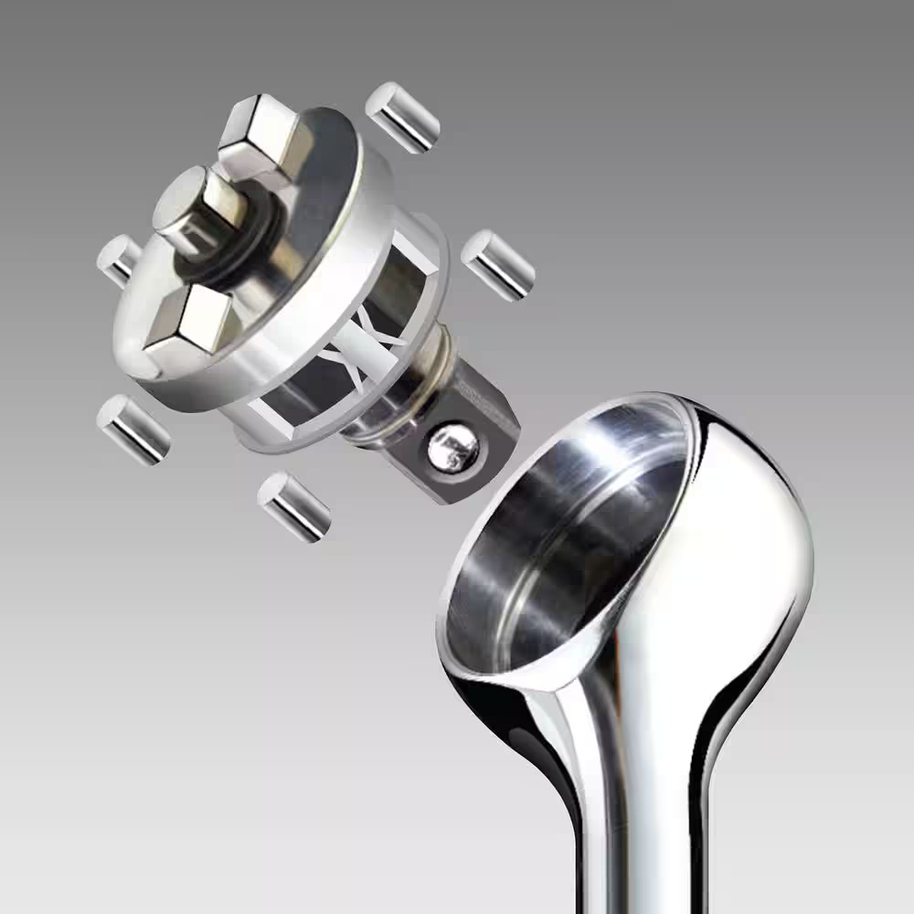 1/2 In. Drive Gearless Ratchet with Socket Quick Release