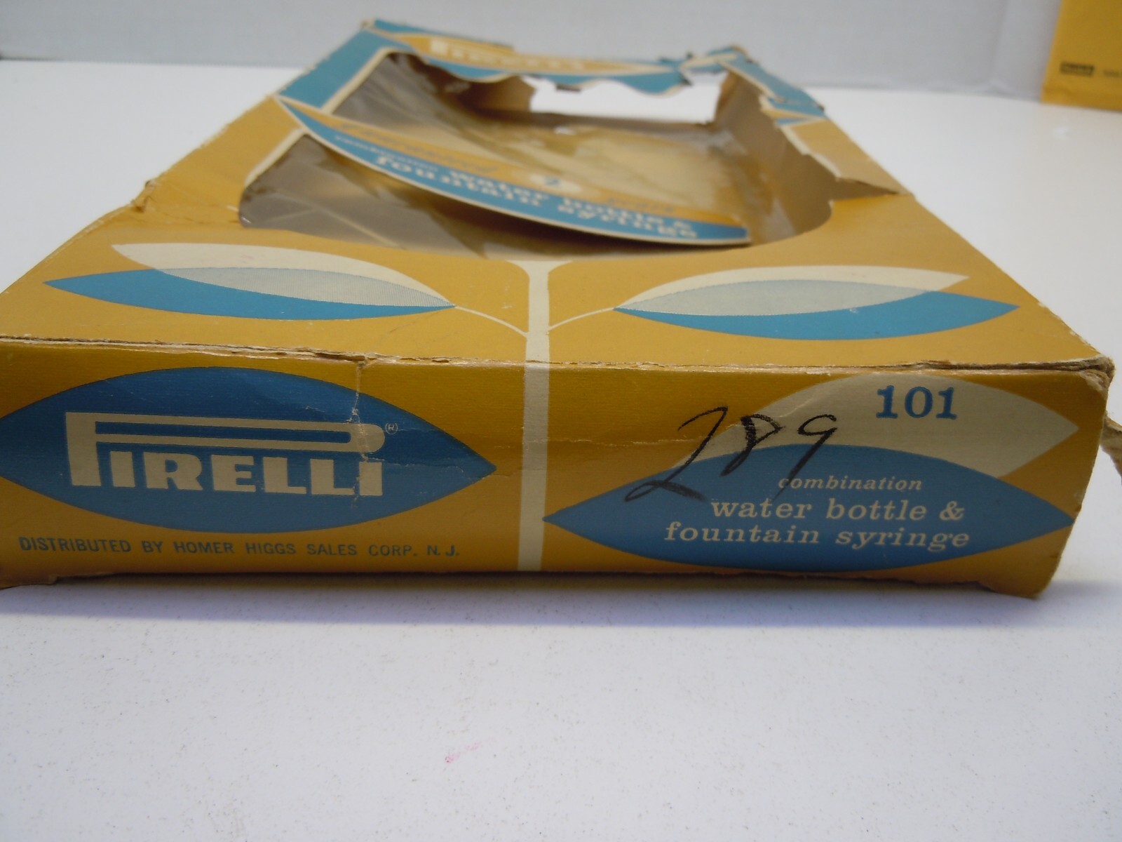 **Rare** Pirelli Combination Water Bottle & Fountain Syringe **RARE**