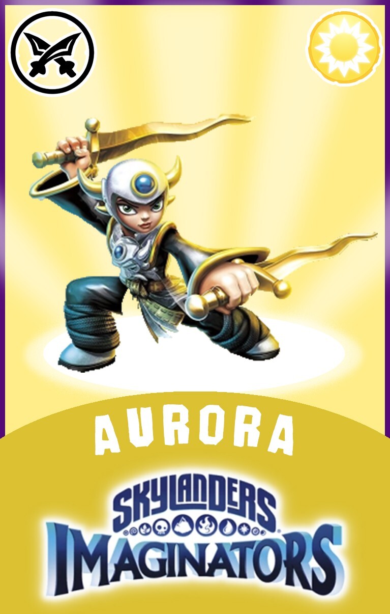 Skylanders Imaginators Aurora NFC Card