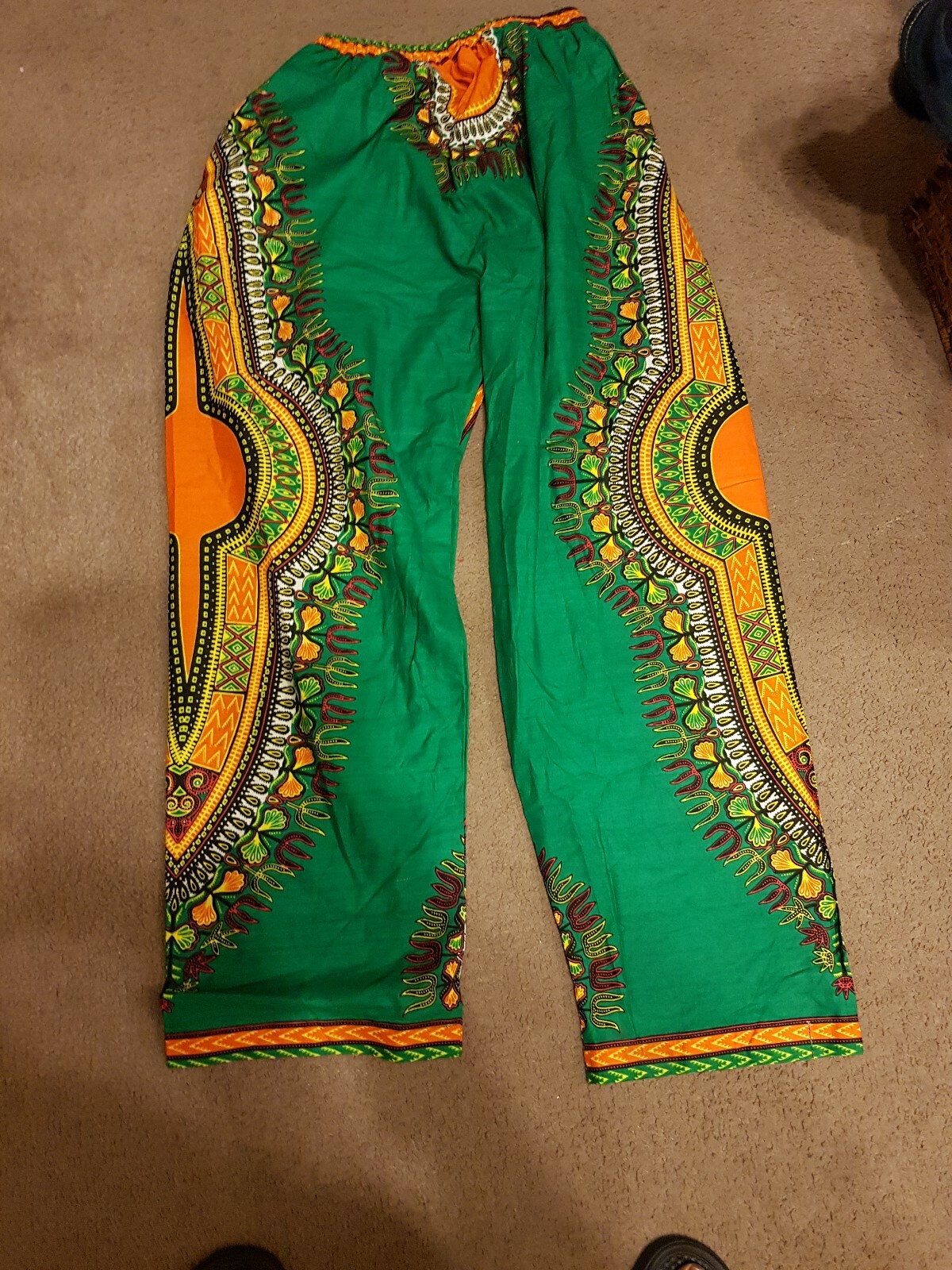 Womens dashiki african pants Xl