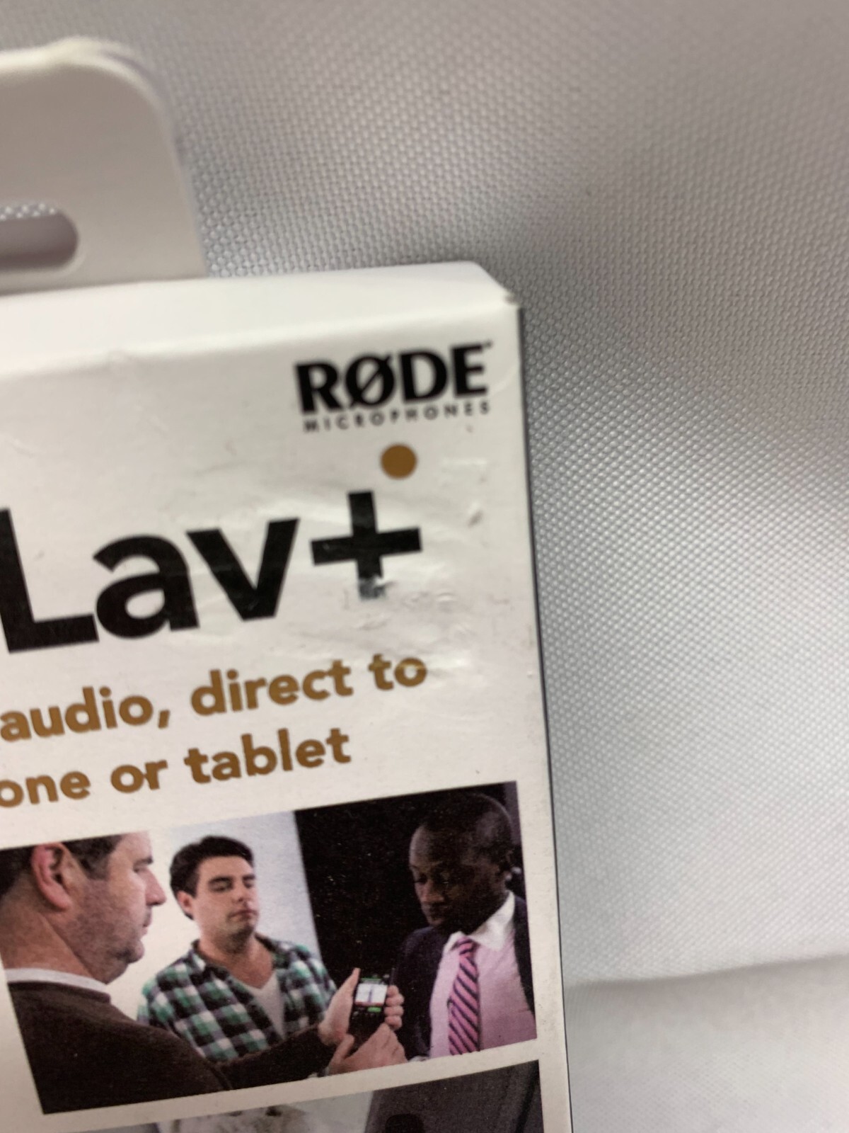 Rode Microphones SMARTLAV+ Professional Grade Lapel Microphone *New-Box Damage