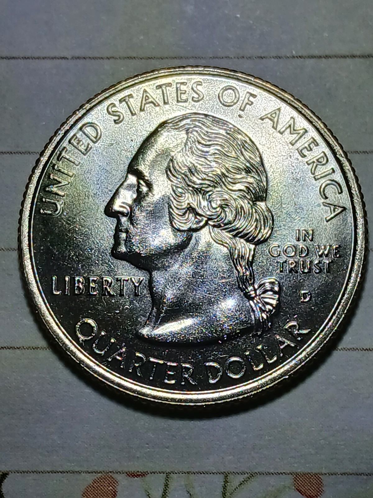1999D Pennsylvania State Quarter .OCS Uncirculated .Very Nice Coin
