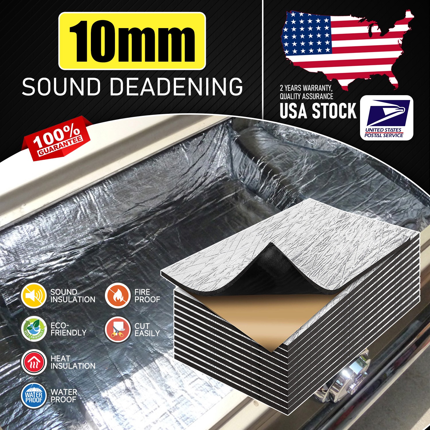 Premium Fireproof Heat Insulation Mat For Surface of boiler, storage tank, etc