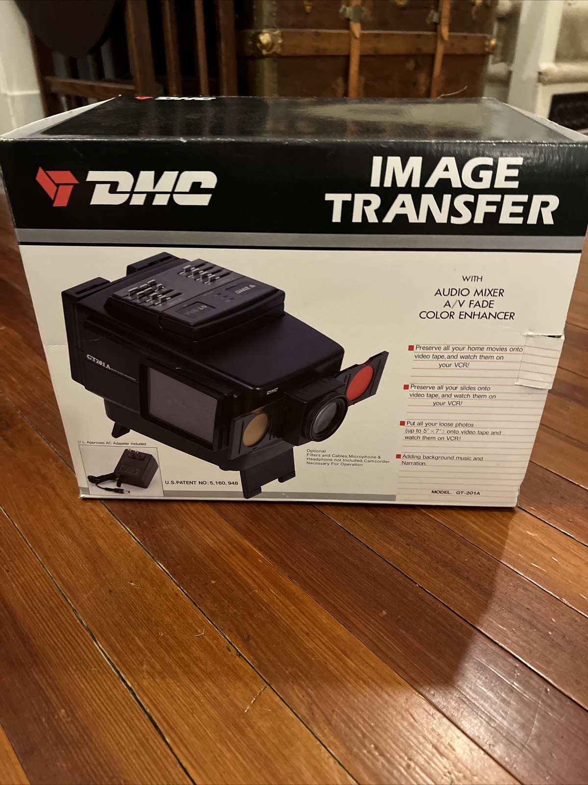 DMC IMAGE TRANSFER Photos, Films, Slides, Sound mixing  to  Video New In Box