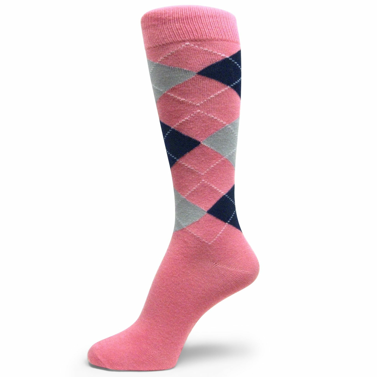 Spotlight Hosiery shades of PINK Men Groomsmen dress Socks (Hot Pink, Light Pink
