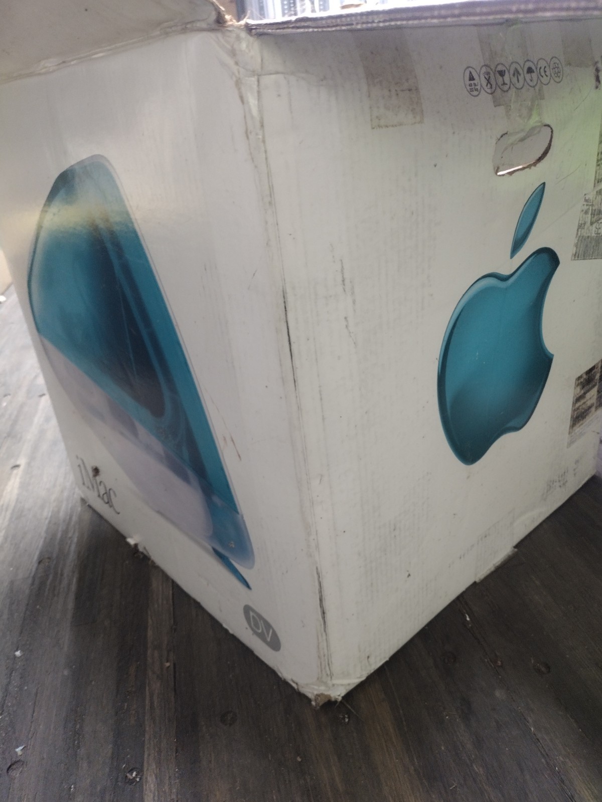 Imac Vintage G3 Bonding Blue With Mouse And Keyboard W/ Box And Paperwork WORKS