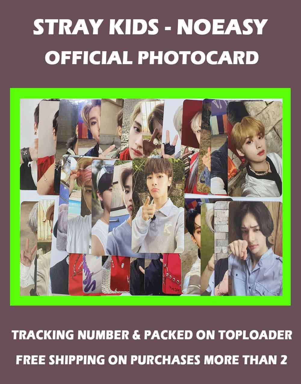 STRAY KIDS - 2nd Album NOEASY OFFICIAL PHOTOCARD