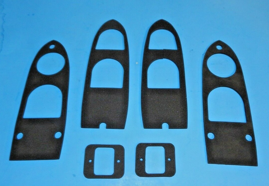 New Pair of Tail Lamp and Reverse Gaskets Seal Kit MGB MG Midget 1970-1980