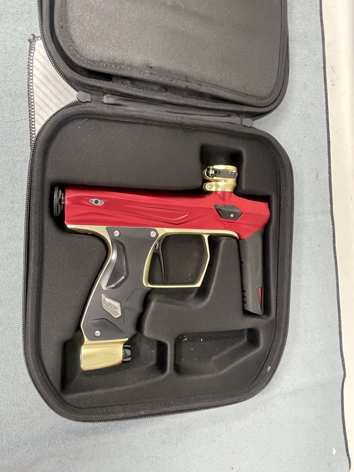 Used Shocker Amp (Gold/Red)