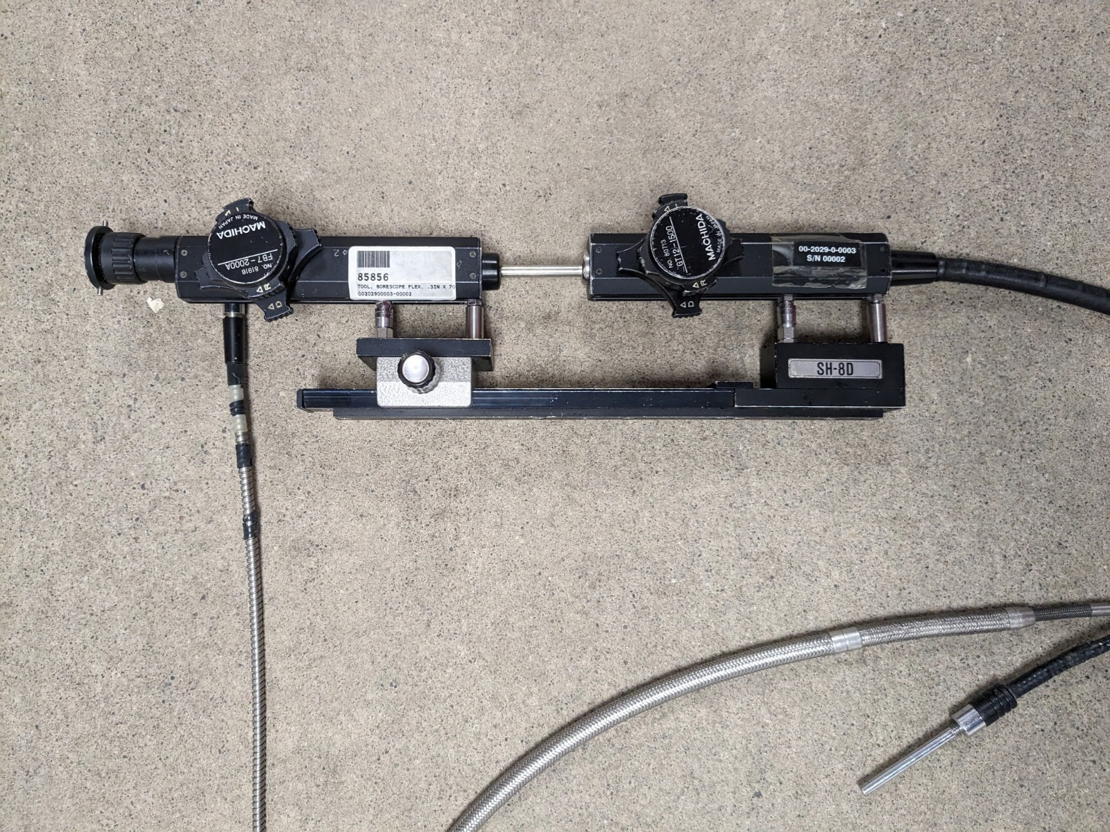 Machida Borescope FBA-2000A Borescope Testing & Working