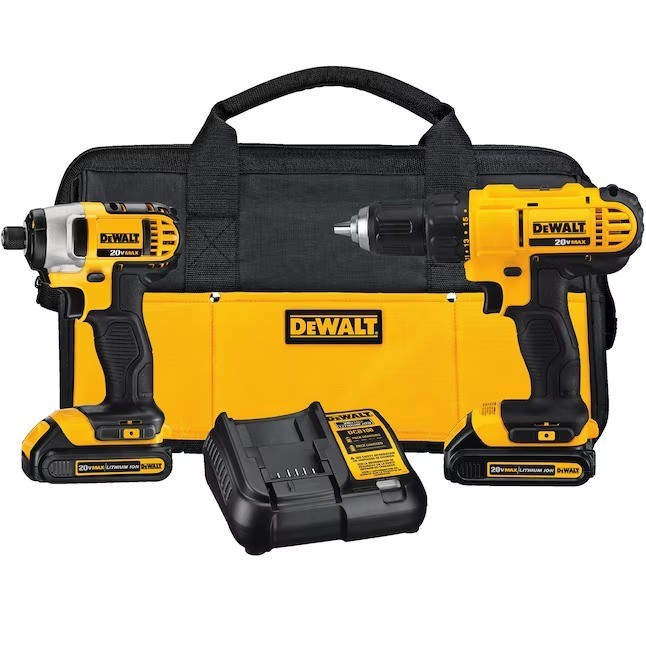 DEWALT DCK240C2 20V Impact Driver Combo Kit