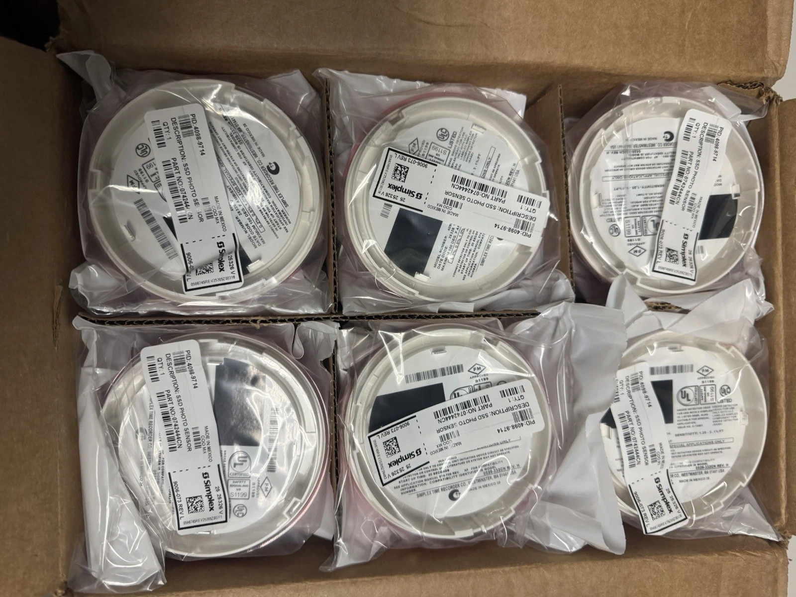 Simplex lot of (30) 4098-9714 heads and (30) 4098-9792 Bases FREE SHIPPING