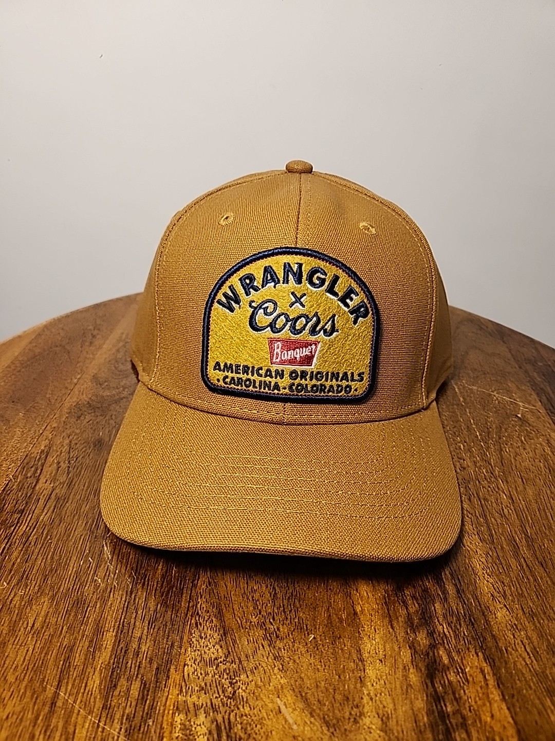 Coors X Wrangler American Originals Inside Artwork Adjustable Hat Brown