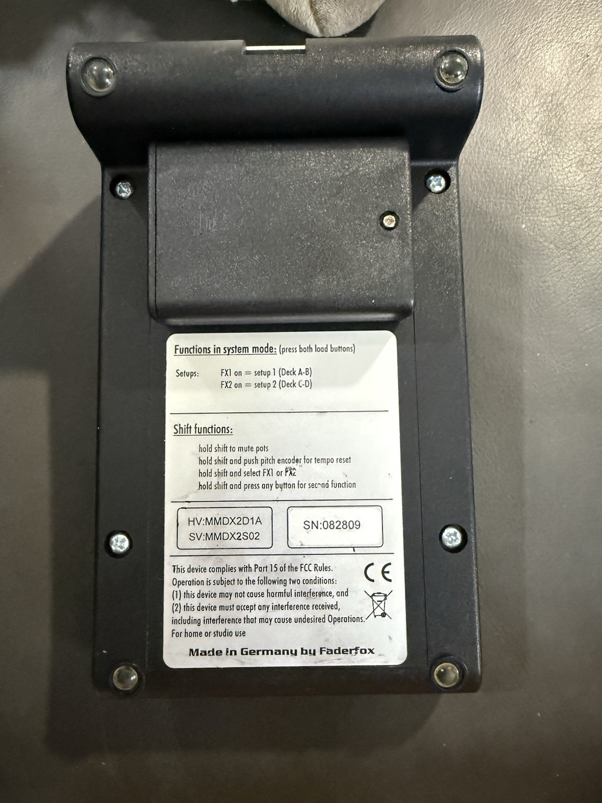 Faderfox DX2 Micromodul