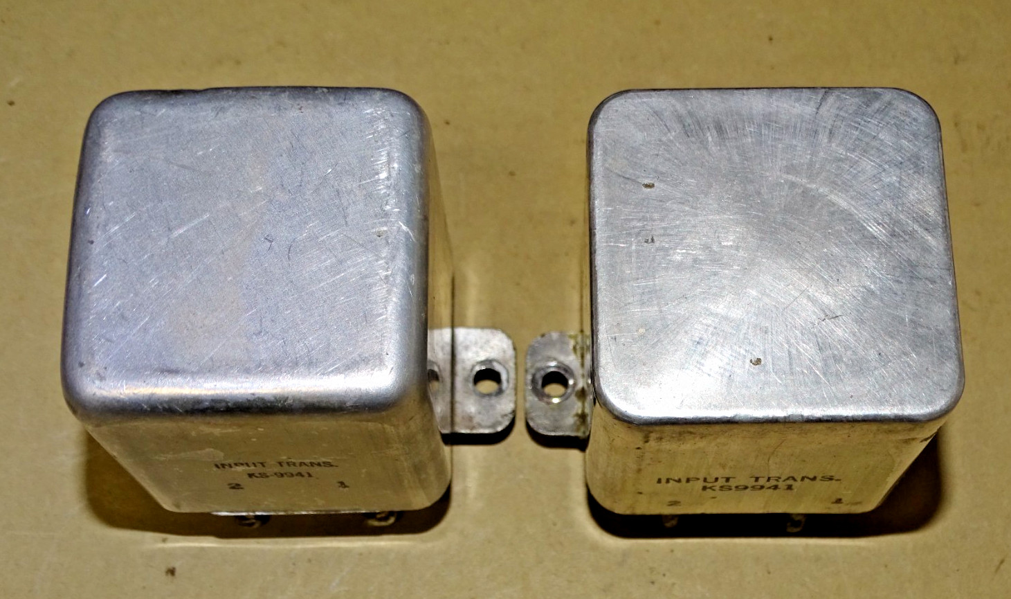 Pair, Western Electric Type KS-9941 Input Transformers, 600 Ohms to Grid