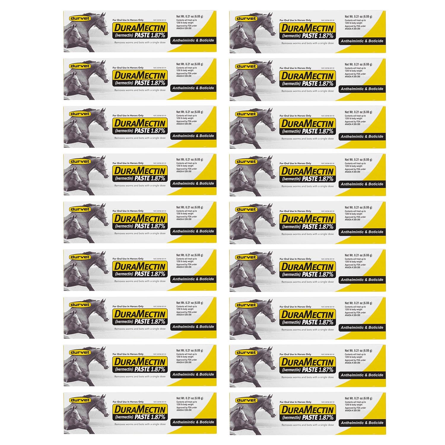 Duramectin Paste 6.08gm, 18pk
