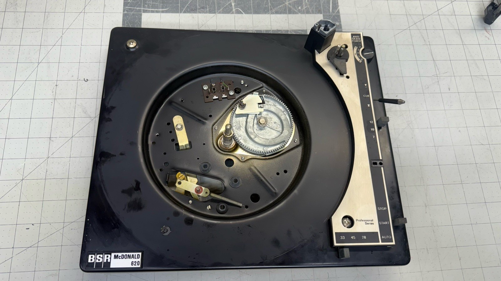 BSR McDONALD 620A/X 620 C131R.A.3 TurnTable BODY YOU SEE IN THE PICS WORKS Parts