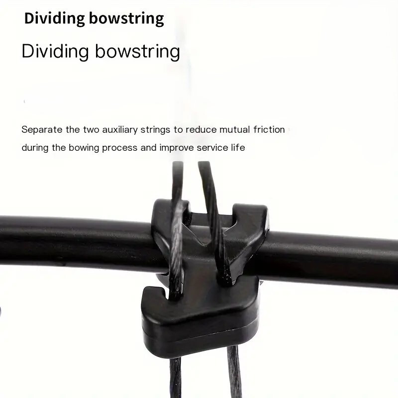 BOW STRING ROLLER BOW SRING SLIDDER BLACK 1PC CJ38616SM