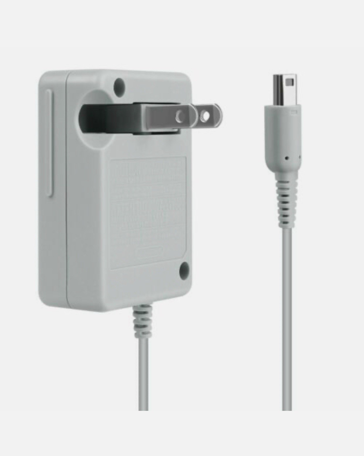 Cable Cargador de Pared Compatible con Nintendo DSi 2DS 3DS DSi XL