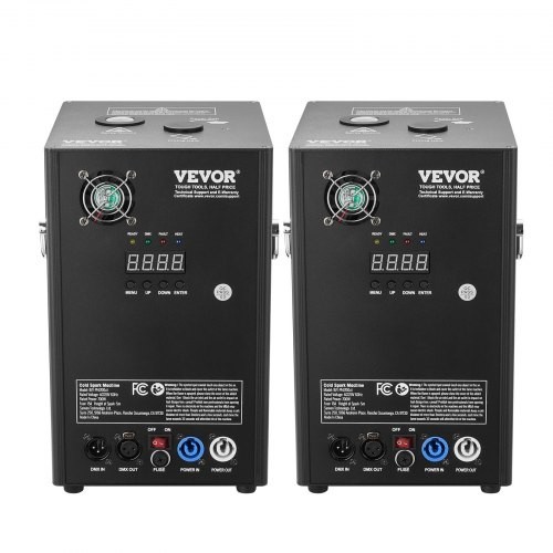 VEVOR 700W Cold Spark Machine Stage Special Effects Controller 2-Pack