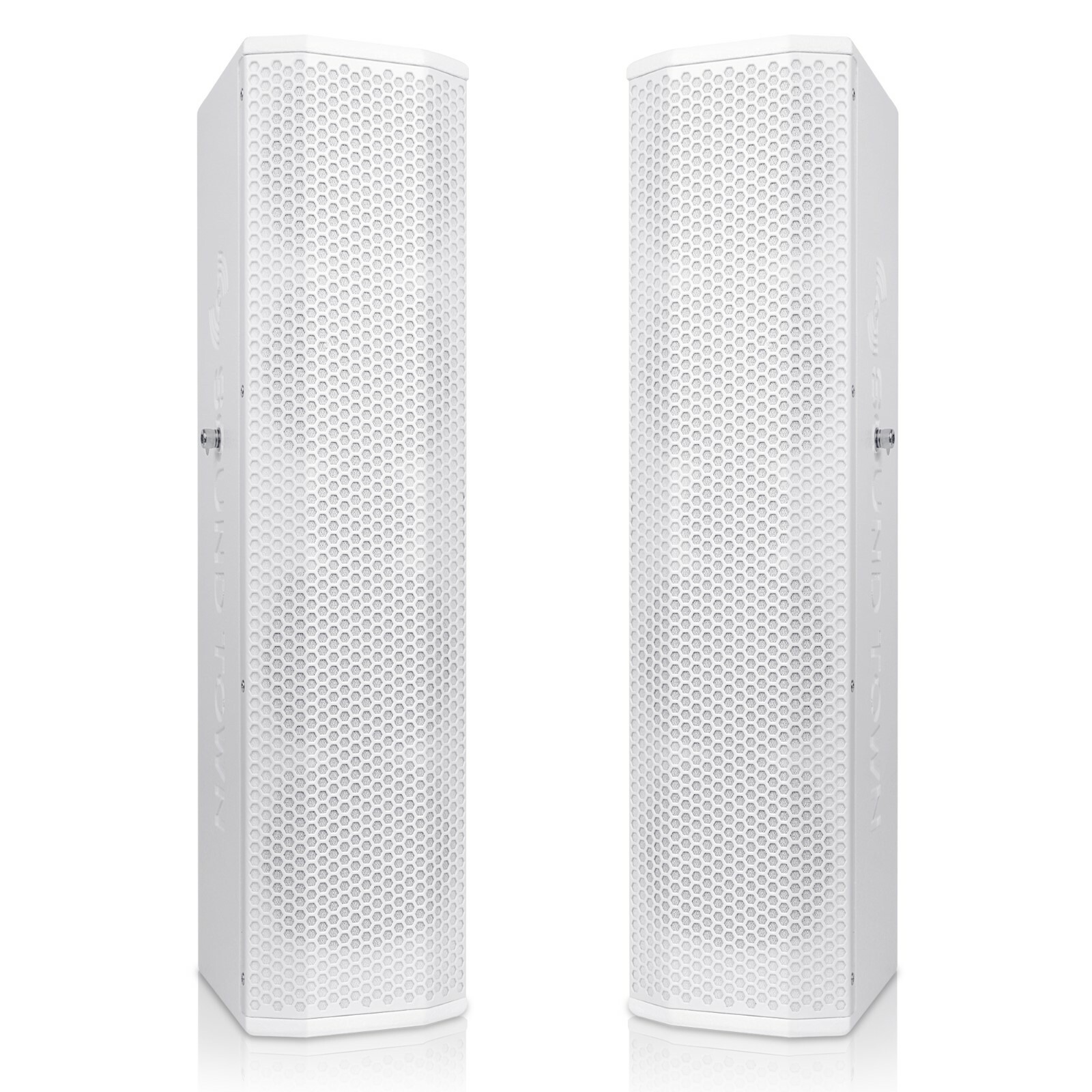 Sound Town Pair Passive Wall-Mount Column Mini Line Array Speakers (CARPO-V5W)