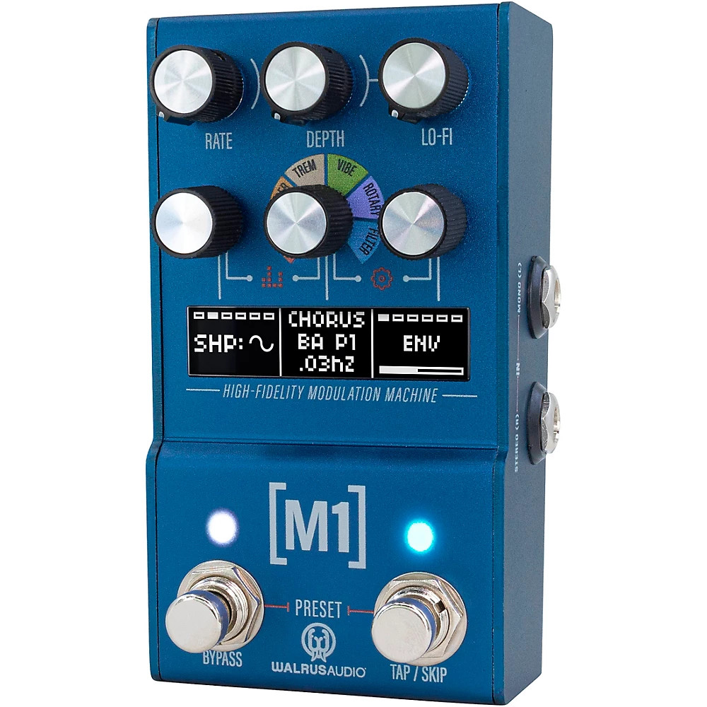 Walrus Audio Mako Series M1 HighFidelity Modulation Machine MKII Blue