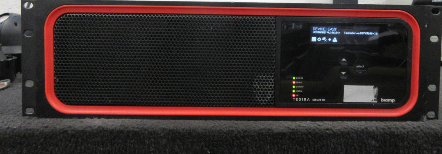 Biamp Tesira SERVER-IO w/ 14 Cards