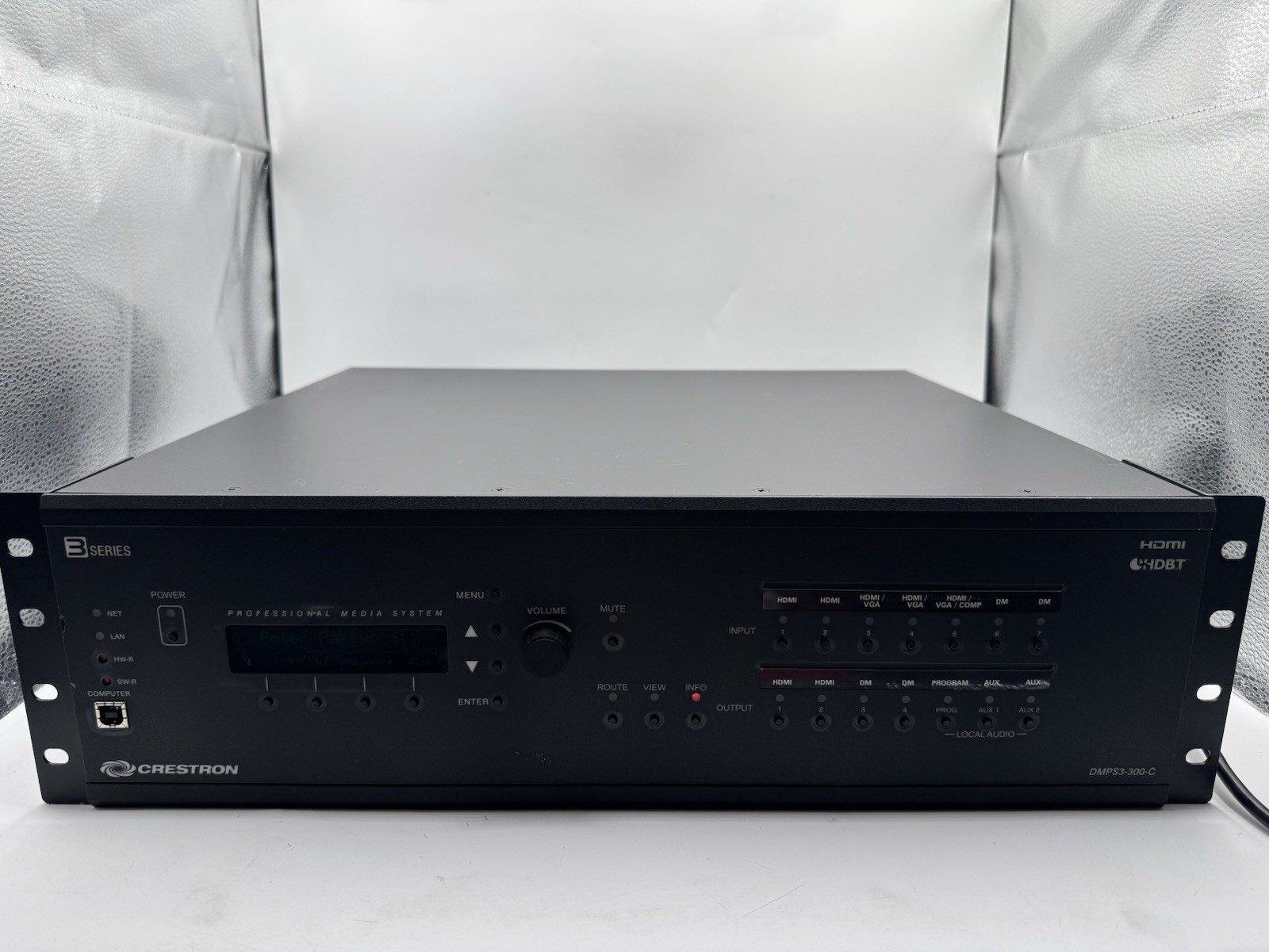Crestron DMPS3-300-C 3-Series 4K DigitalMedia Presentation System.