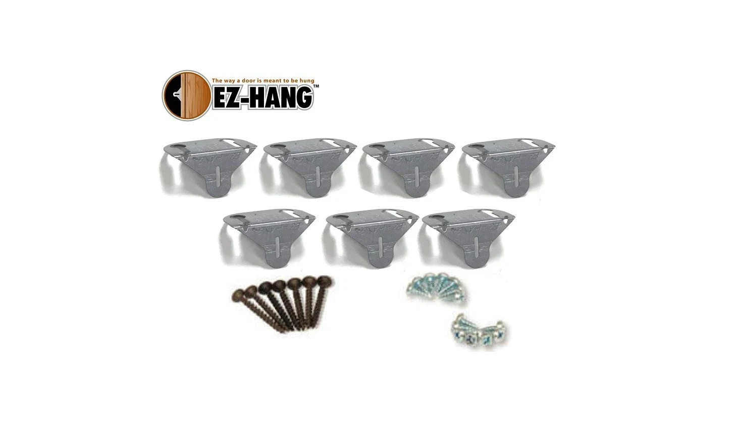 Lot of 4 EZ-HANG Easy Door Window Installation Kit Interior Exterior NEW