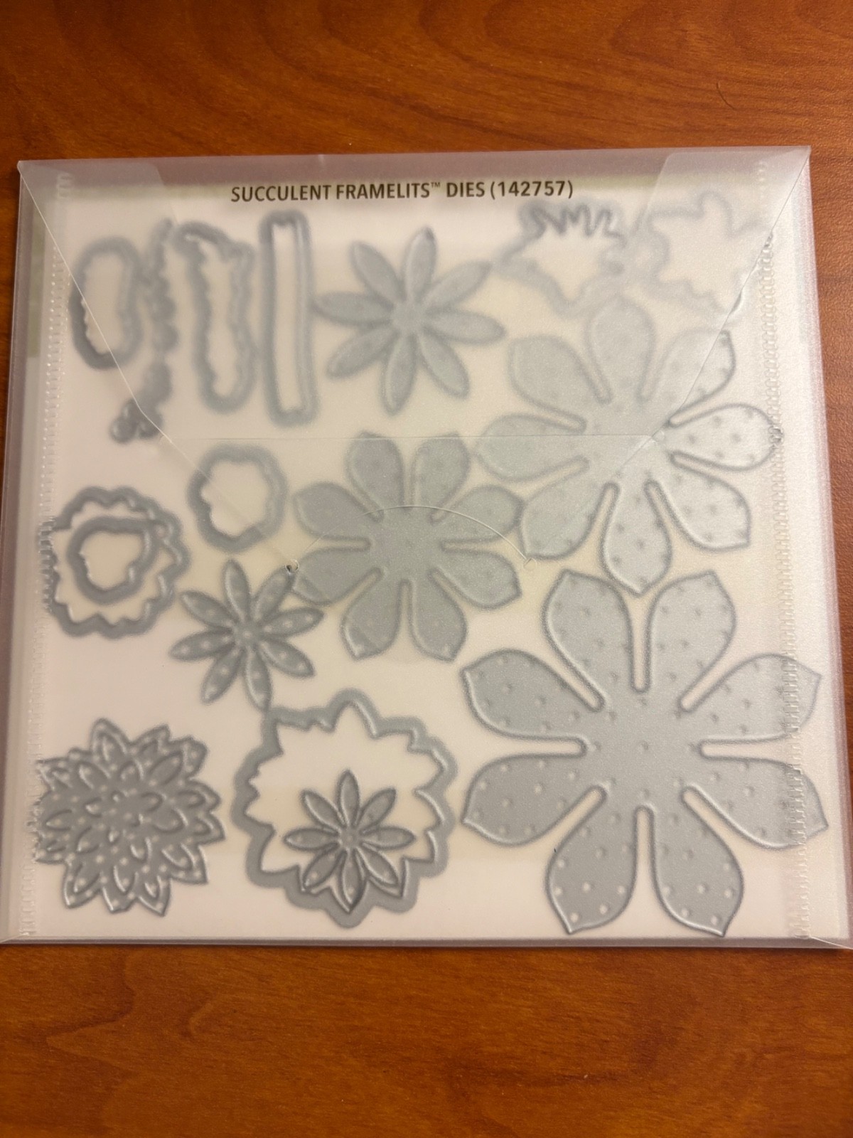 STAMPIN' UP! BIG SHOT SUCCULENT FRAMELITS DIES 142757