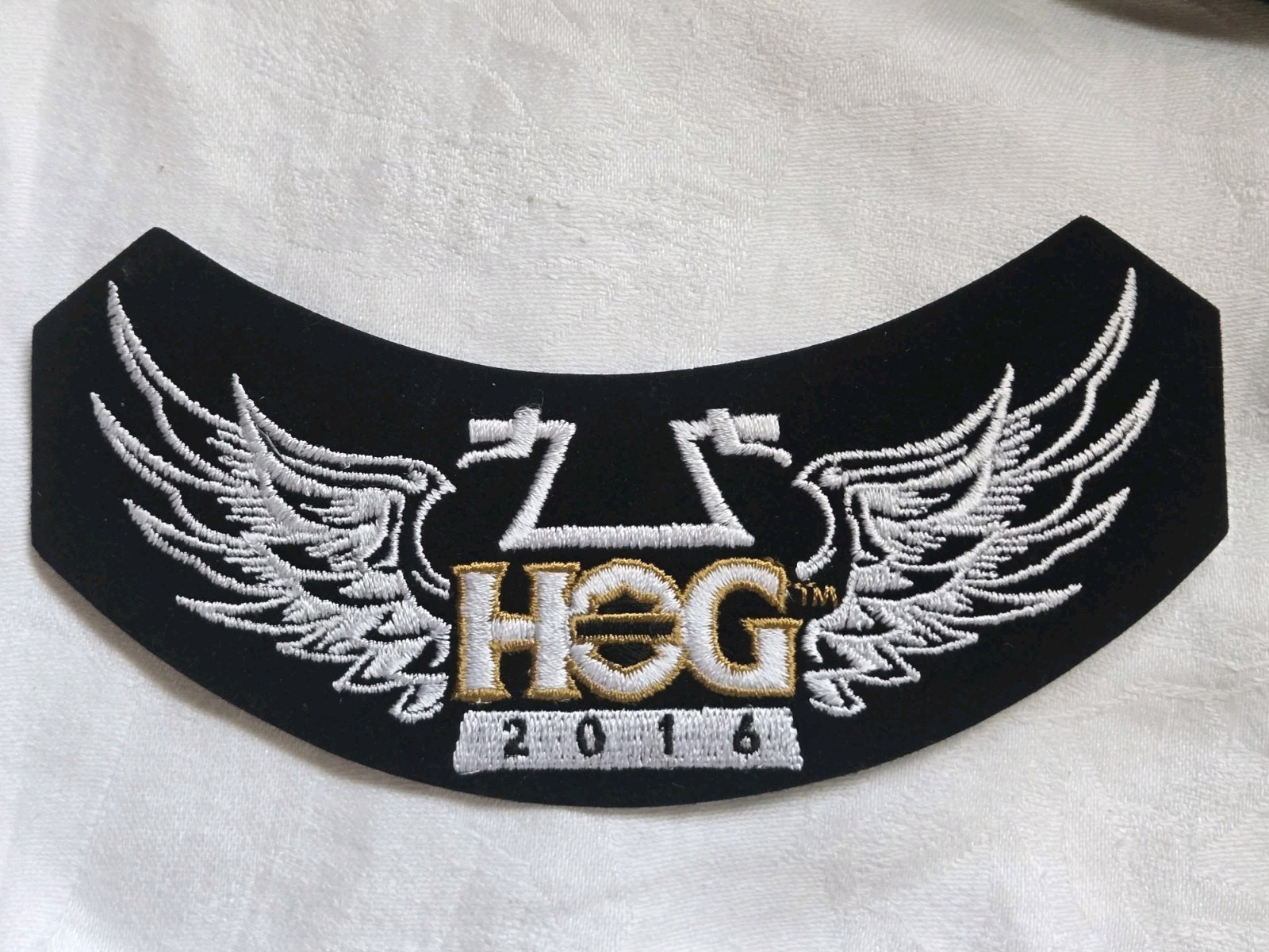 HOG 2016 Rocker Patch HARLEY OWNERS GROUP HD MC