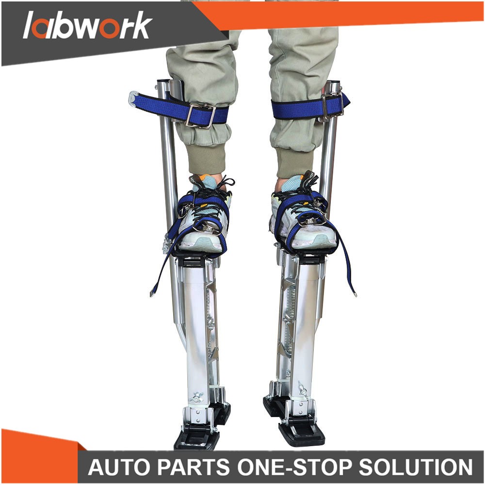 Labwork Aluminum Alloy Stilts For Stilt Painters Walking Tool Adjustable 15"-23"