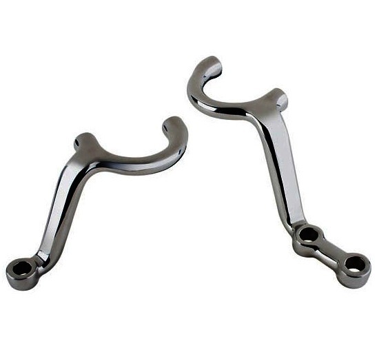 NEW 1937-1948 FORD STEERING ARMS,3 3/4" DROP,STAINLESS,HOT ROD,STREET ROD
