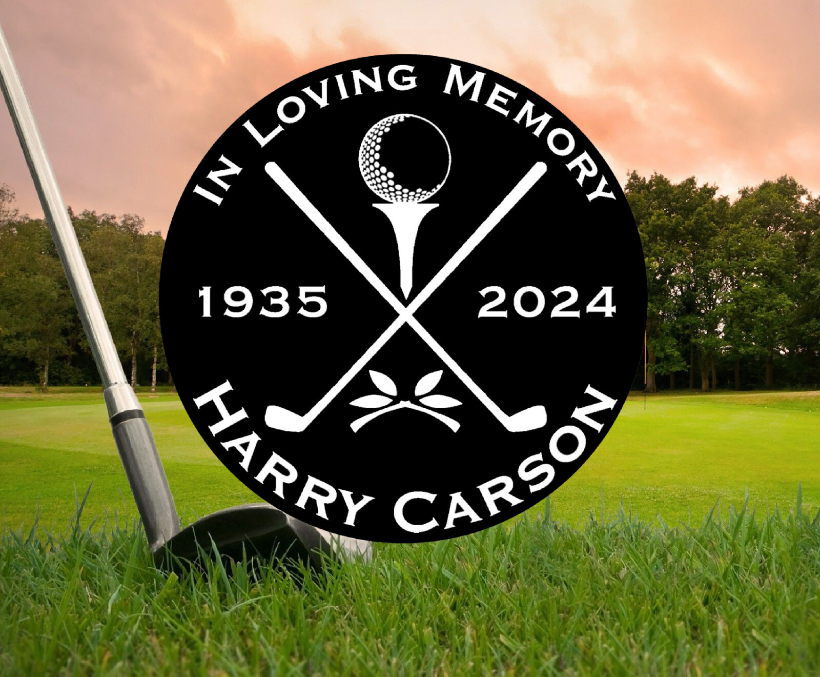 NEW! Black Metal, In Loving Memory Golf Ball Marker Gift, Personalized FREE