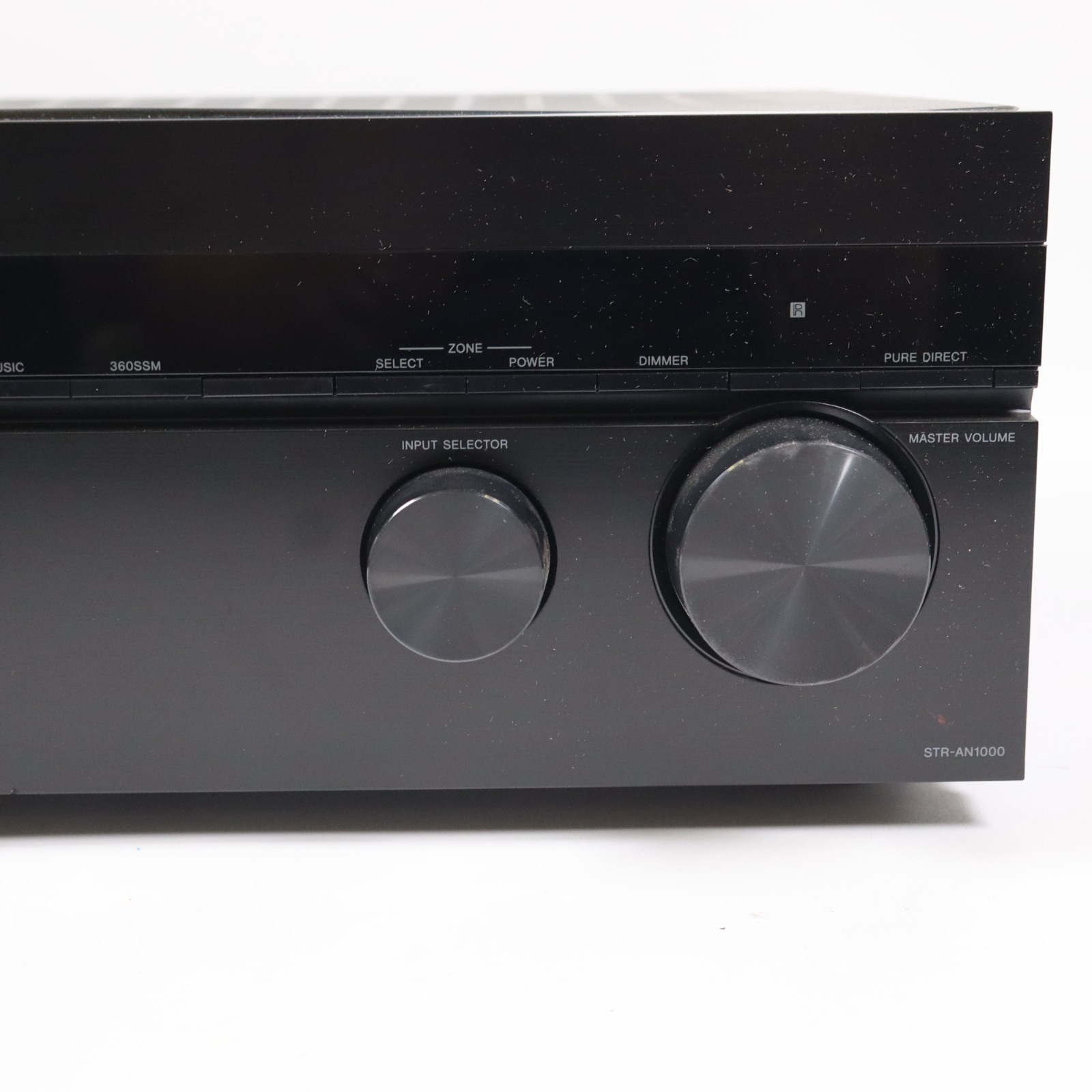 BROKEN FOR PARTS Sony STR-AN1000 Receiver - Powers On - MISSING ONE ANTENNA