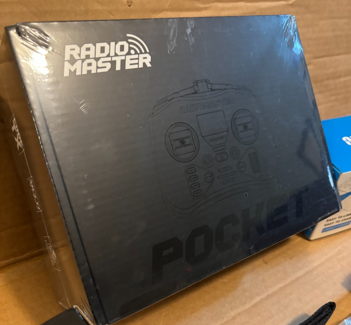 RadioMaster Pocket Radio Controller Mode 2 (CC2500, Transparent) New PLUS MORE