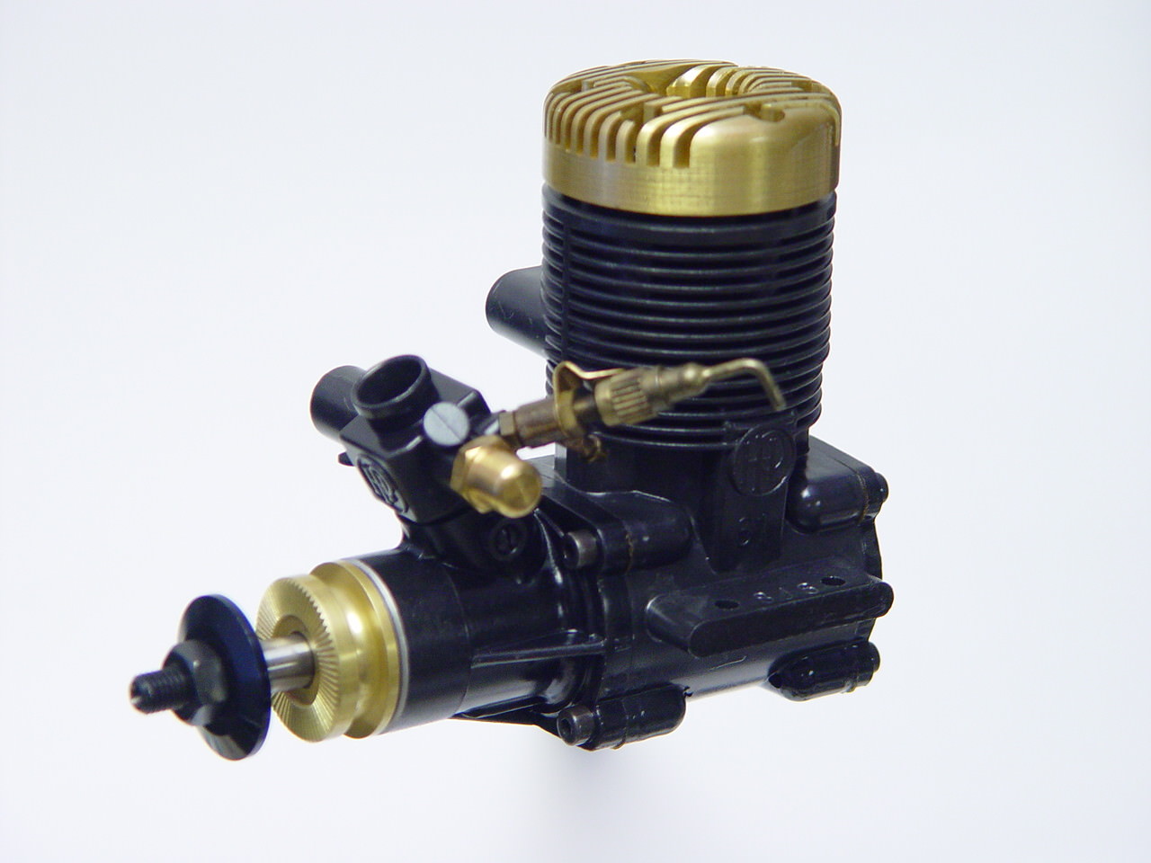 NEW IN BOX HP .61 Gold Cup ABC AERO ENGINE WITH MUFFLER MECOA #99-2205