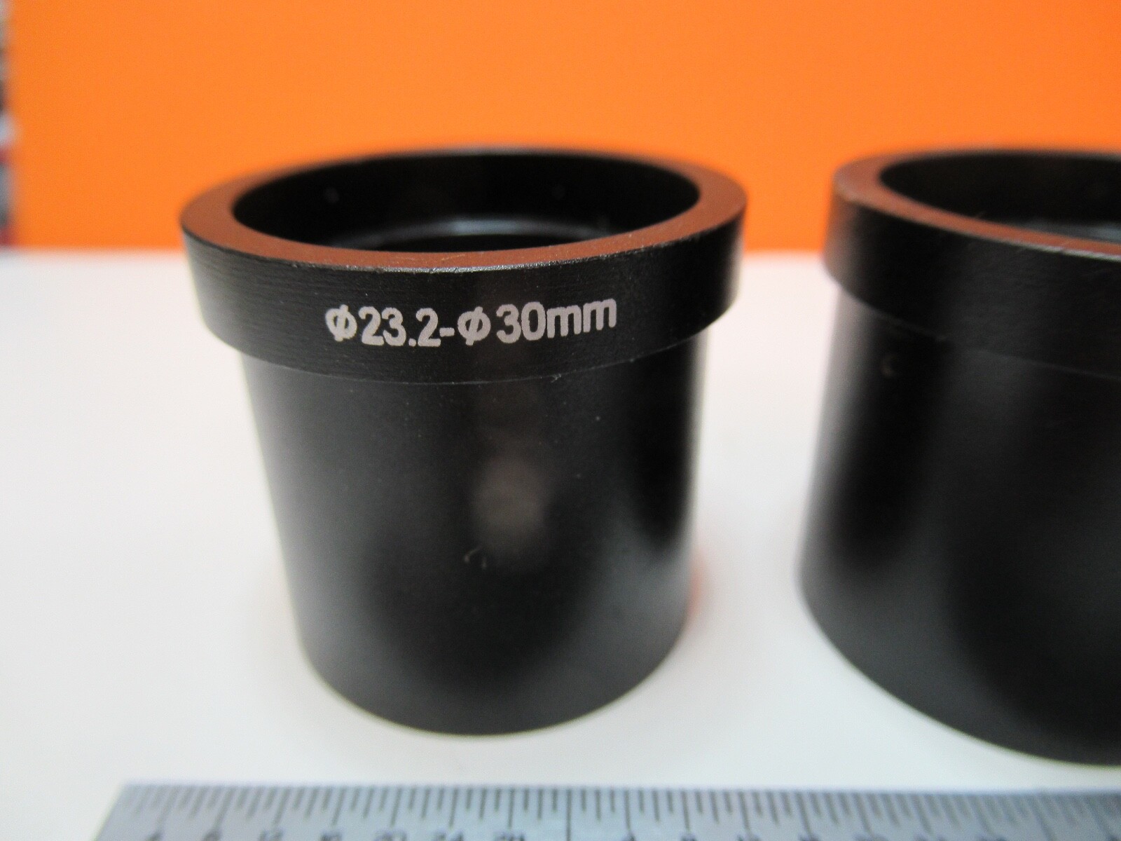 AMSCOPE EYEPIECE ADAPTERS CONVERTER OPTICS MICROSCOPE PART AS PICTURED &17-B-60