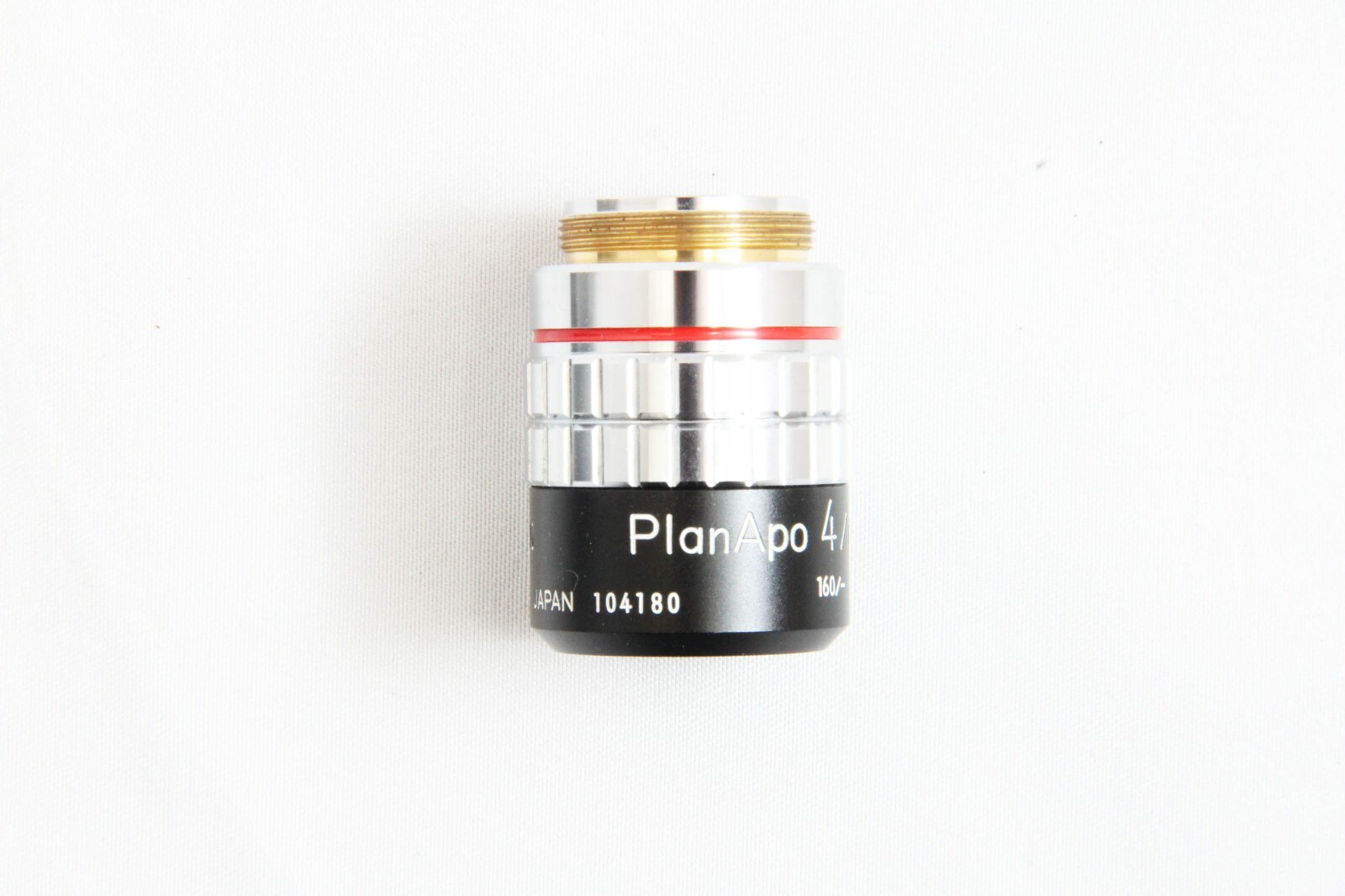 Nikon Plan Apo 4x 0.20 160/- Microscope Objective #5288