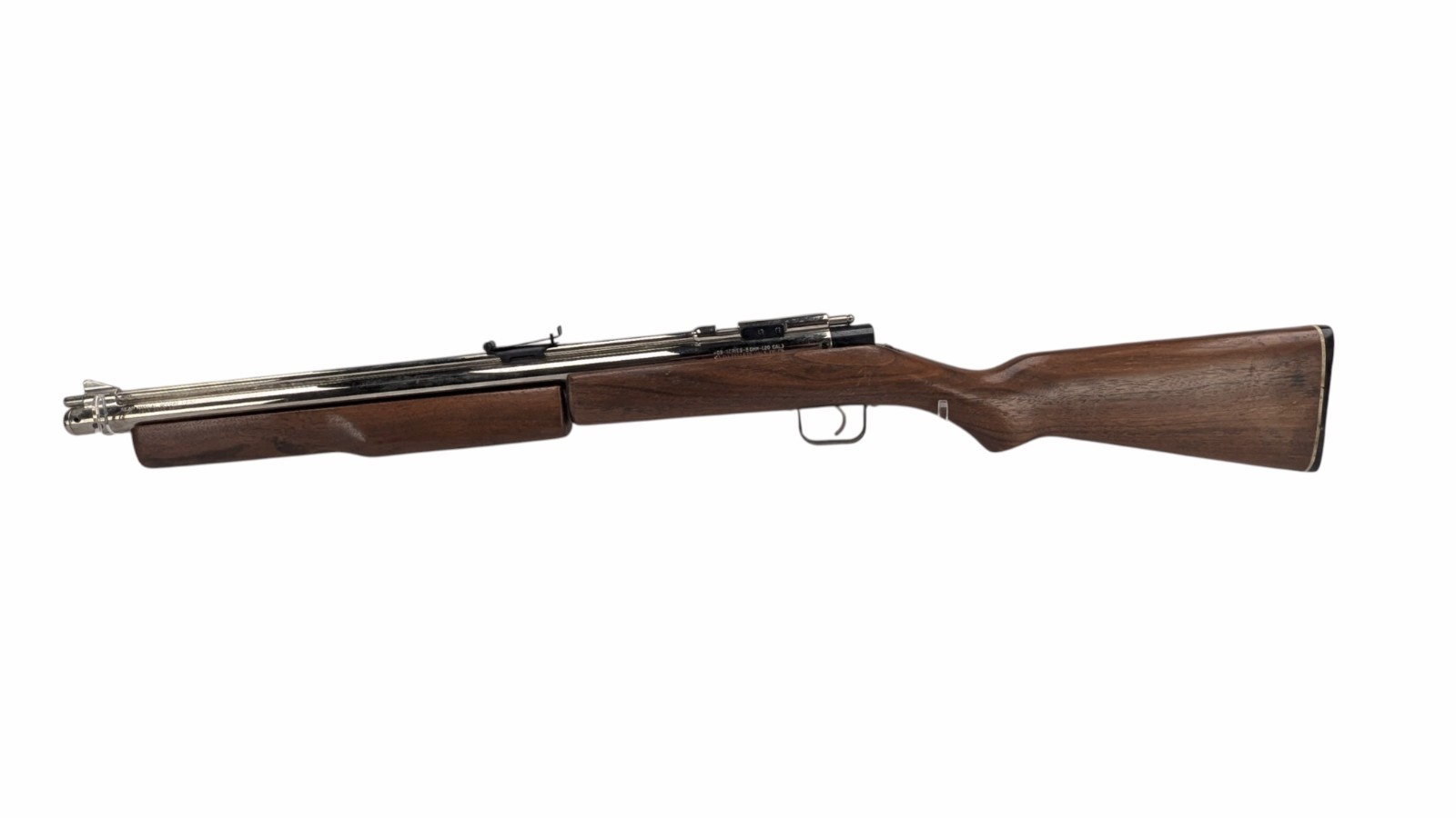 Benjamin Sheridan C9 Series .20 Cal 5mm Pump Air Rifle Nickel Finish Wood Stock