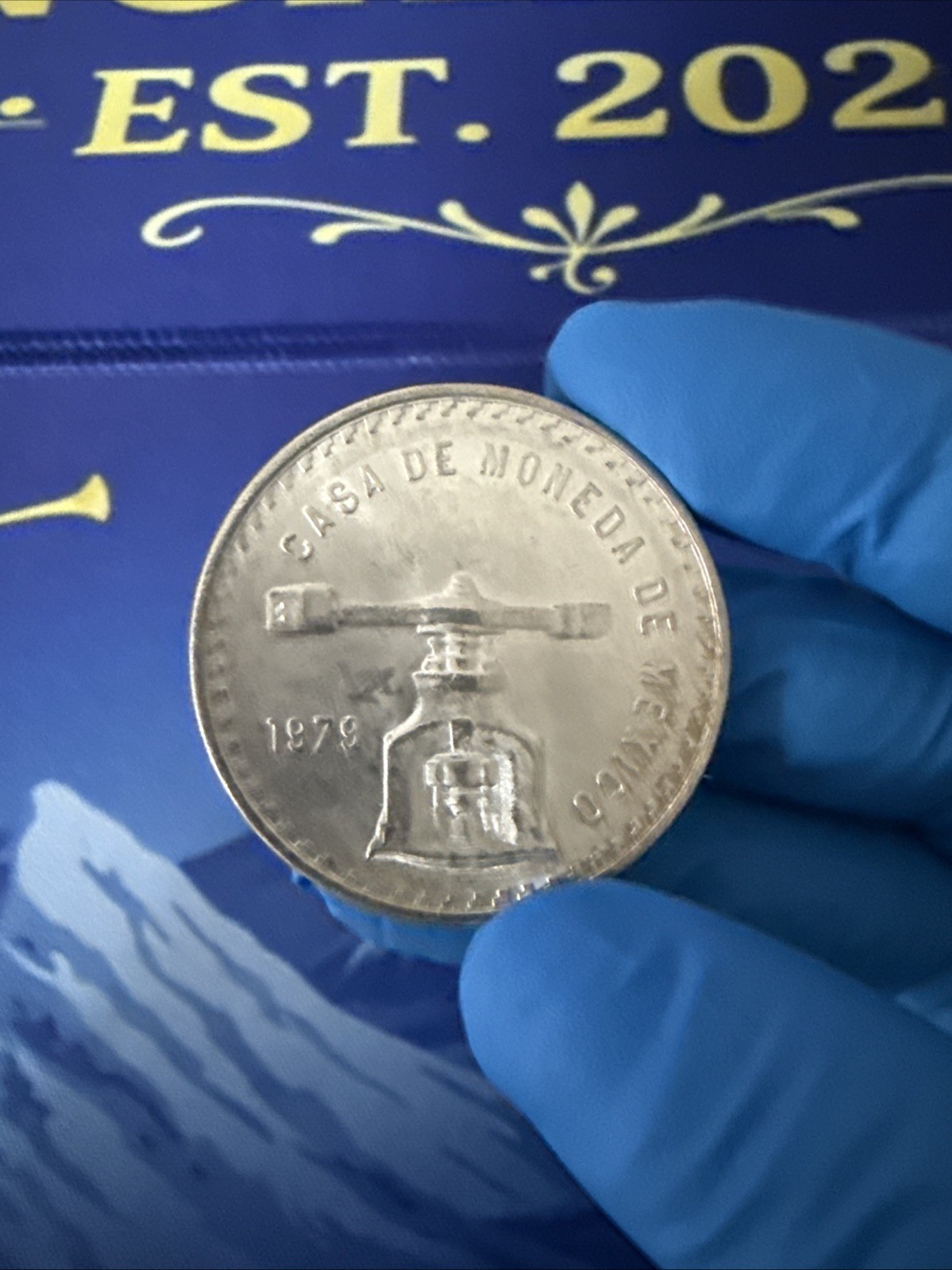 1979 casa de moneda de mexico 🇲🇽 silver coin