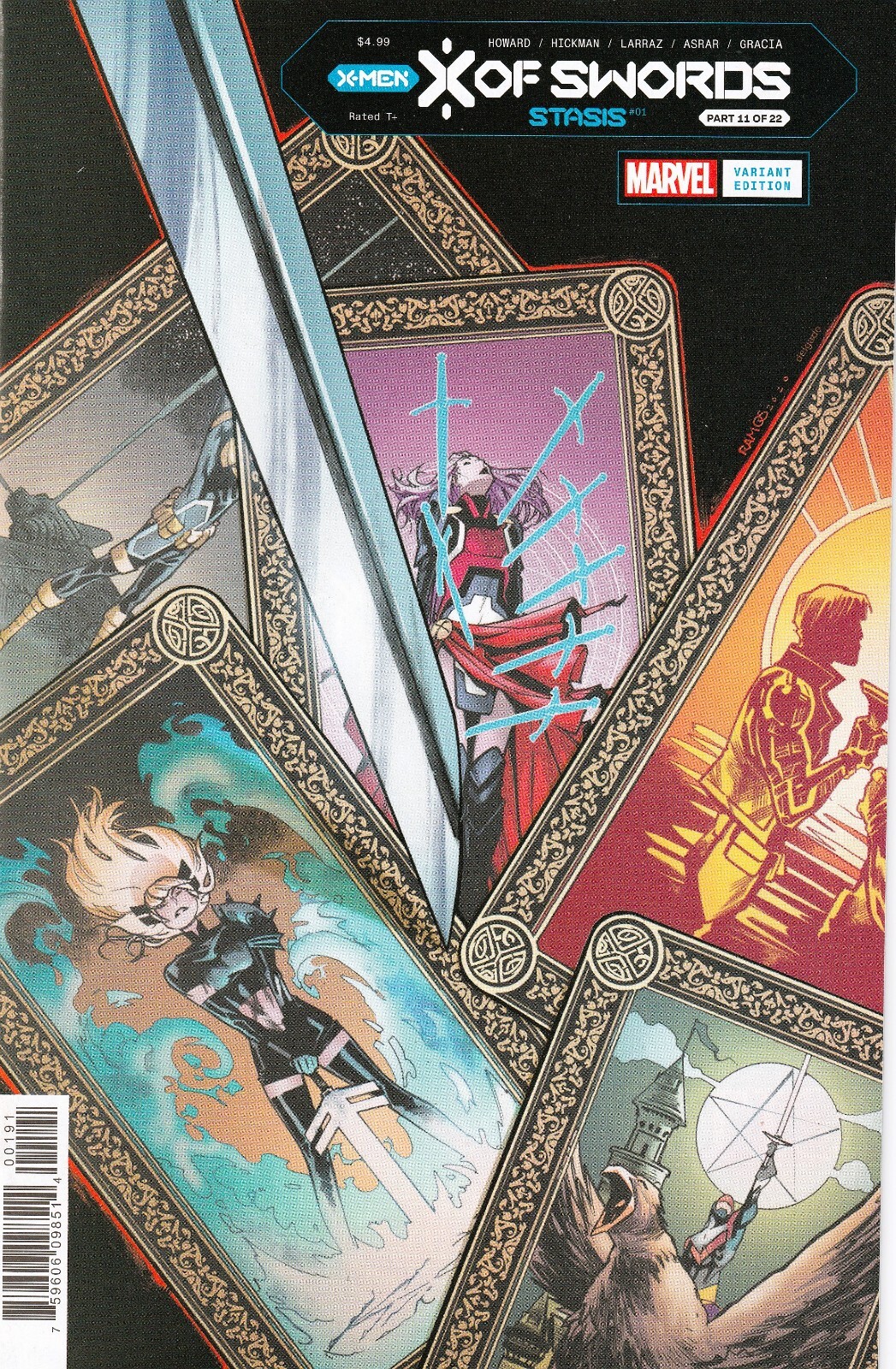 X-MEN X OF SWORDS Stasis #11 (2022) RAMOS 1:25 INCENTIVE VARIANT ~ UNREAD NM