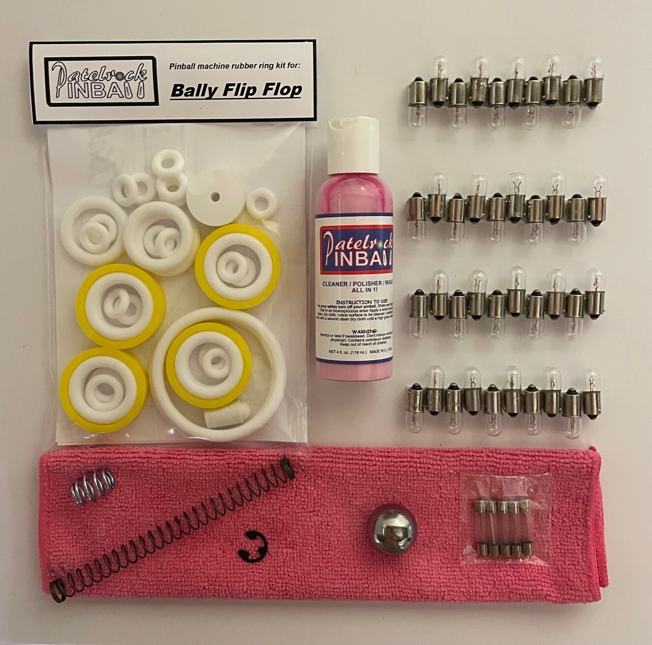 1976 Bally Flip Flop Pinball Machine Maintenance Tune up Kit