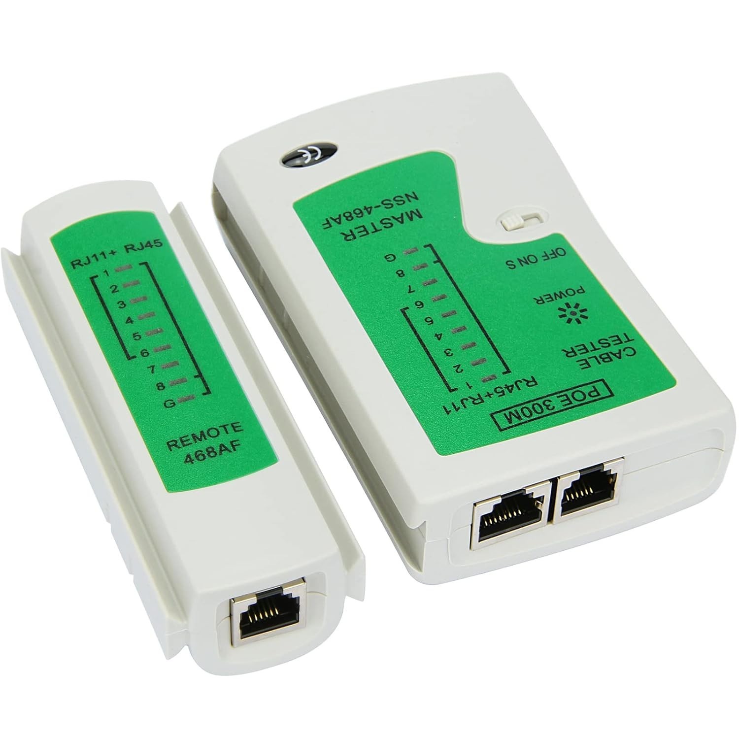 High-Performance Ethernet Tester with Mini Stripper – Quick Continuity Check