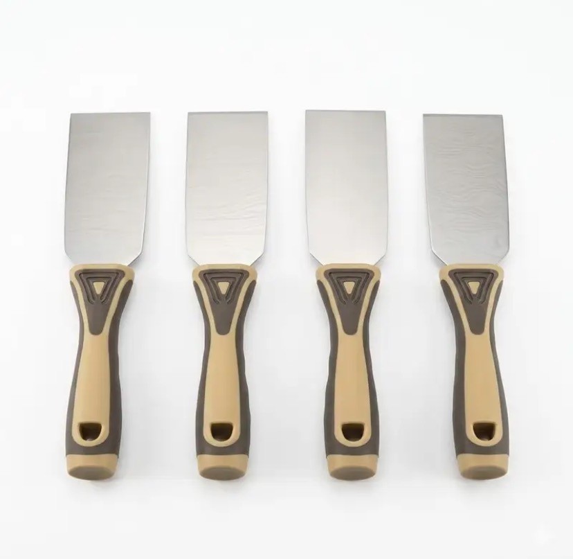2-Inch Stiff Flex Stainless Steel Putty Knives (12-Pack)