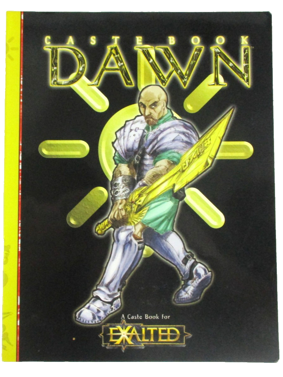 EXALTED: Caste Book DAWN RPG Roleplaying Book WW8830 UNUSED!!