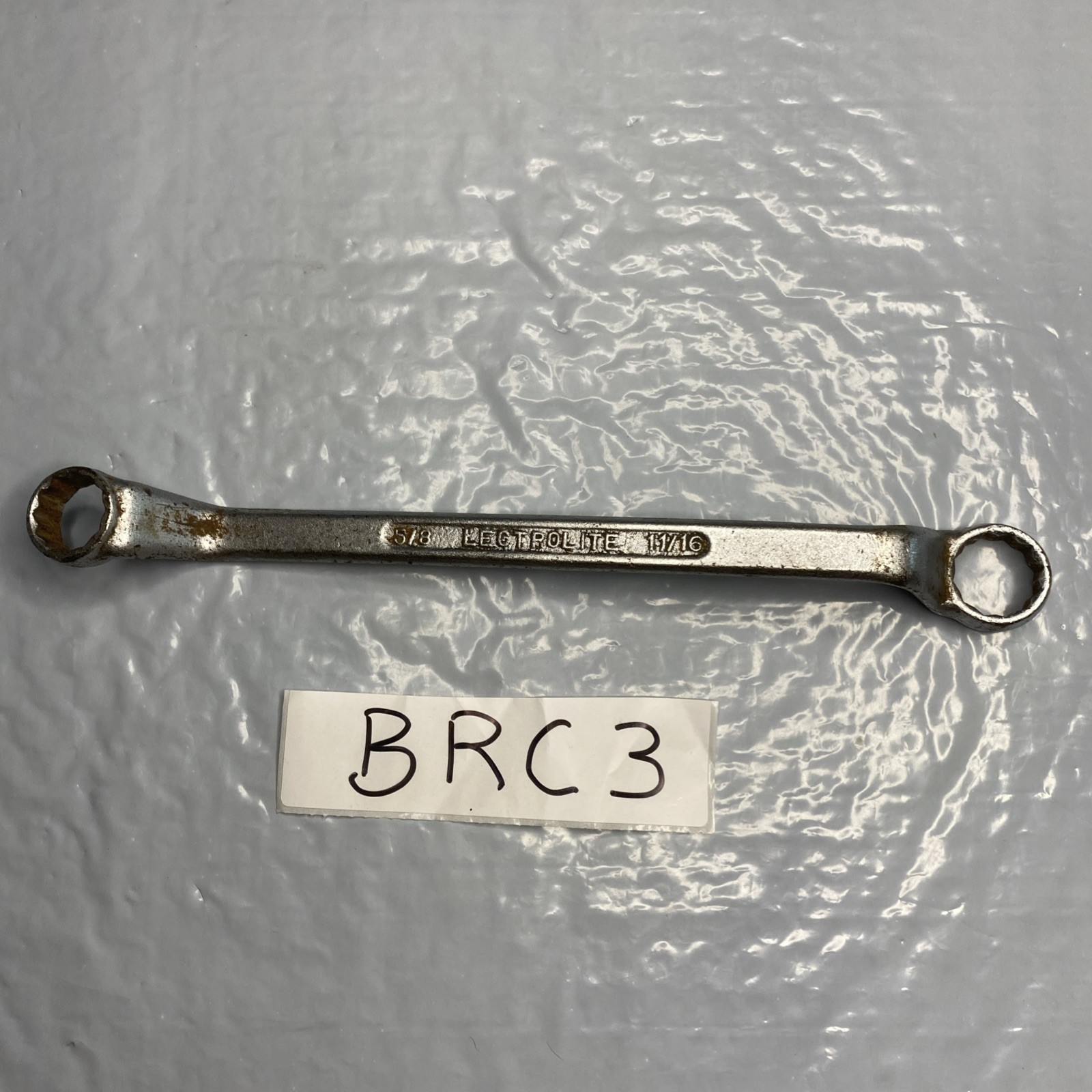 Lectrolite No. 3003 Double End Offset Box Wrench 5/8"x11/16" 12 point