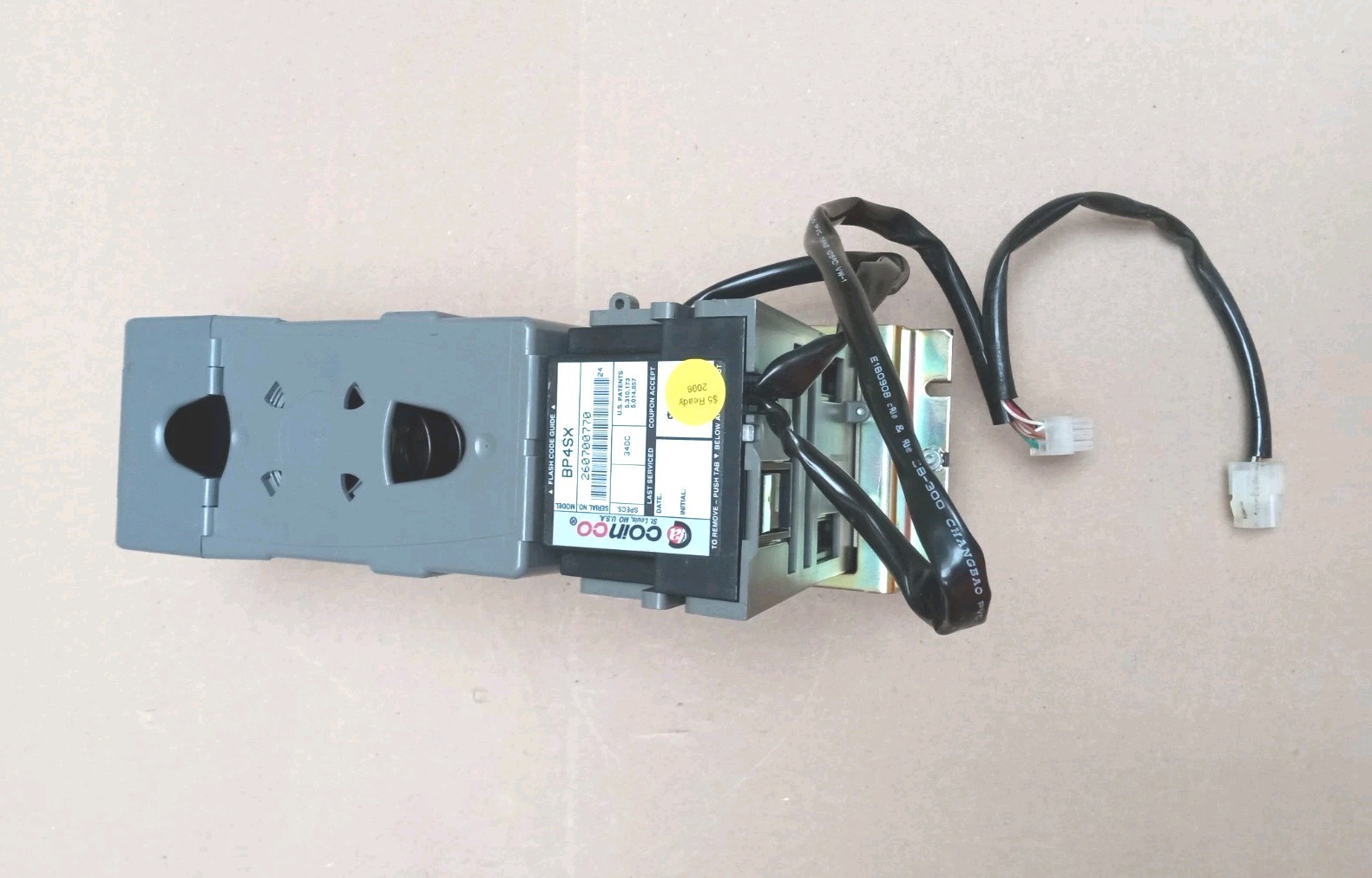 Coinco BP4SX Bill Acceptor, MDB, $1 $5 $10 $20 Validator