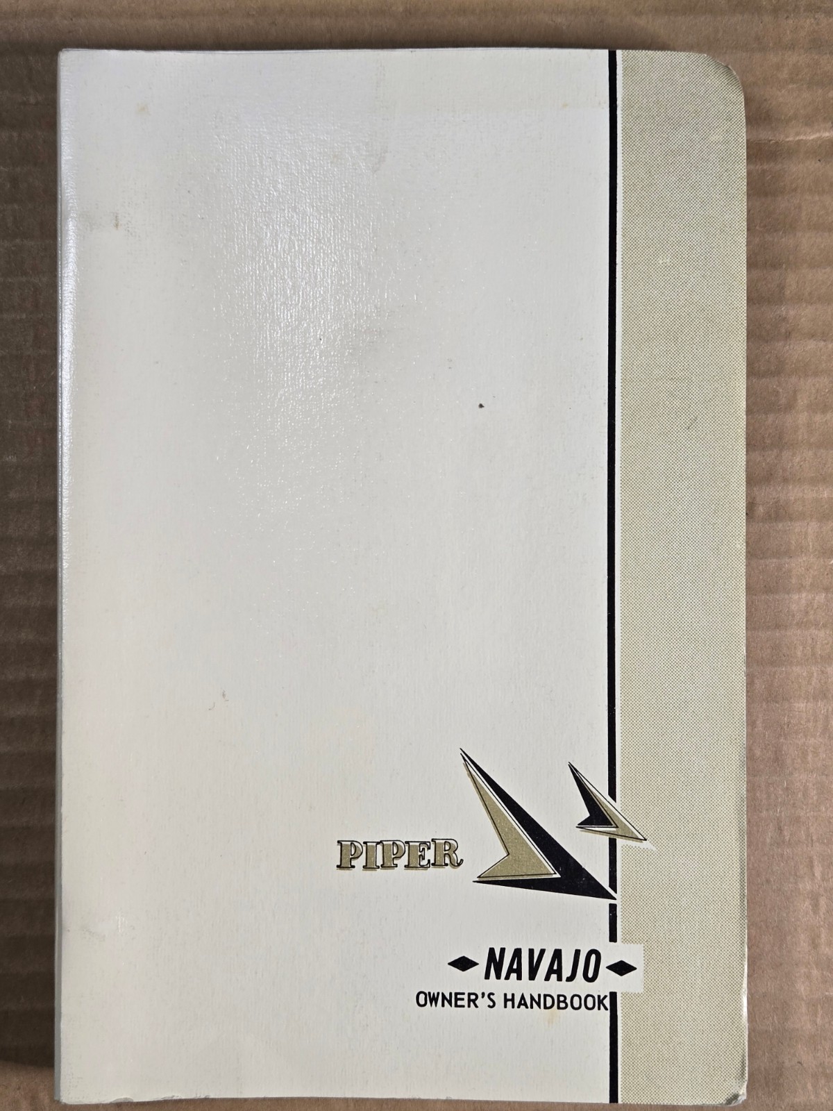 PIPER Navajo PA-31 Airplane Aircraft Owner's Handbook - Good Condition