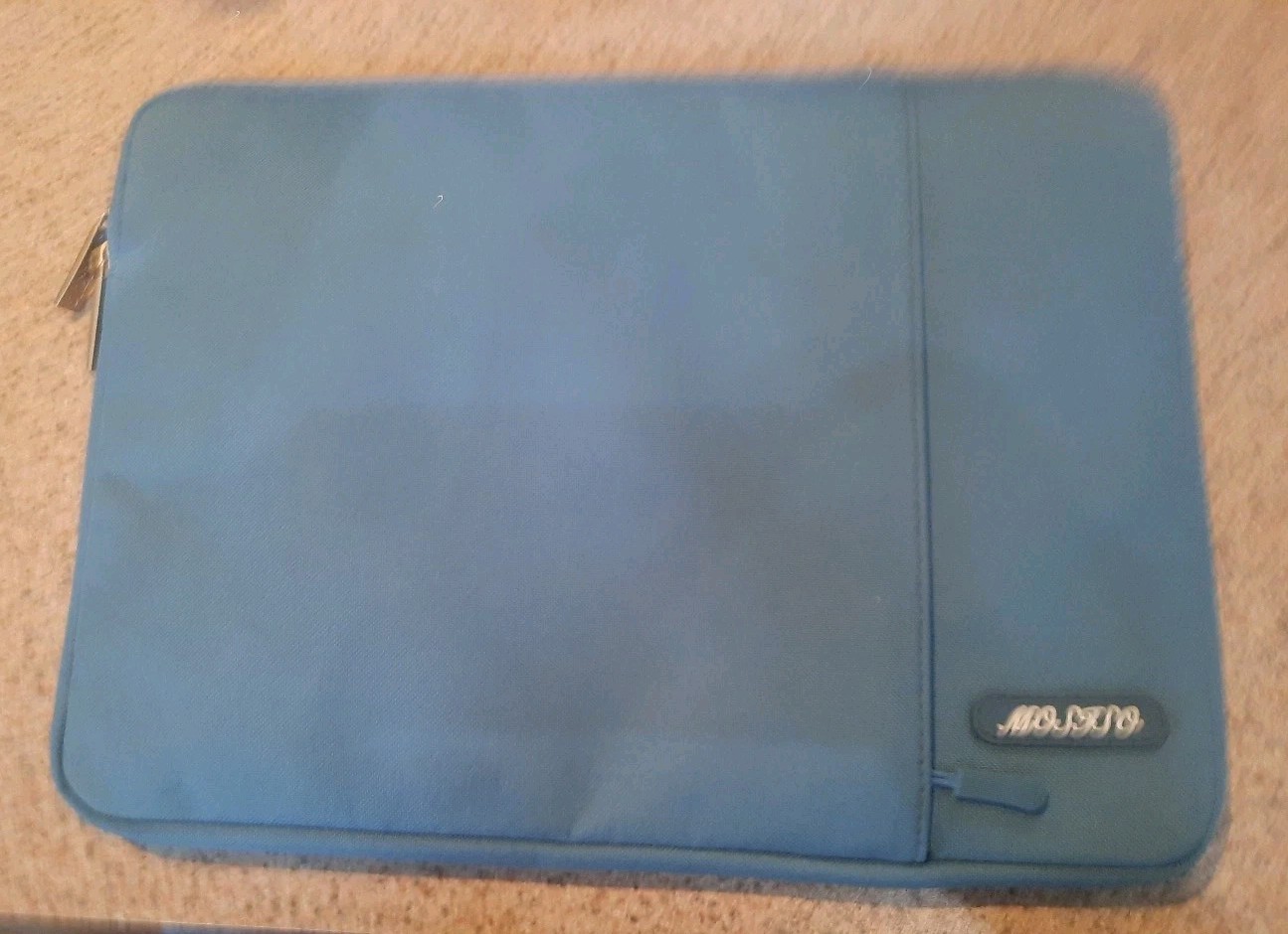 Mosiso Laptop Sleeve 13.3”-Blue With 2 Zipper Compartments